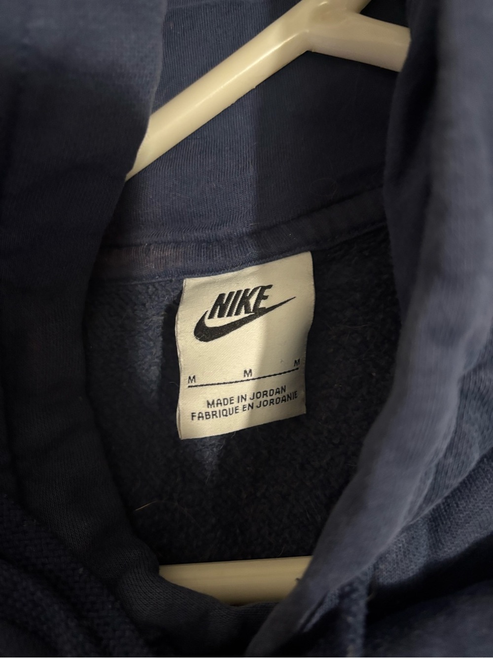 Men’s navy blue Nike hoodie